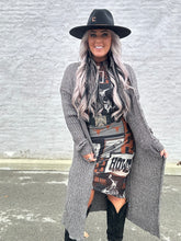 4954 Cowtown Collage Mesh Dress