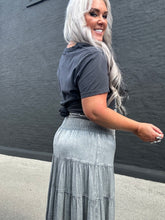 5249 Gray Skies Maxi Skirt