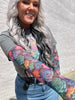4565 Succulent Mesh Top