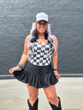 5250 Night Moves Ruffle Skort