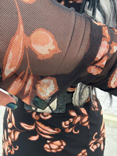 4906 Floral Flair Maxi Dress