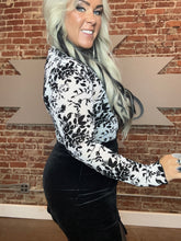 5475 Black Velvet Skirt