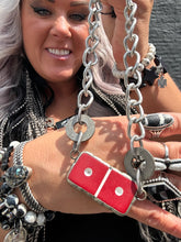 5346 Budweiser Domino Necklace