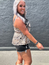 5257 Rodeo Ribbon Tank Grunge