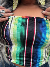 3656 Serape Crop Top