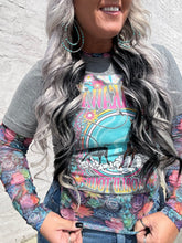 4565 Succulent Mesh Top