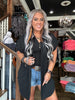 5234 Black Cord Cardi