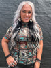 5331 VIntage Rodeo Mesh Top