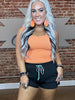 4573 Concrete Cowgirl Shorts