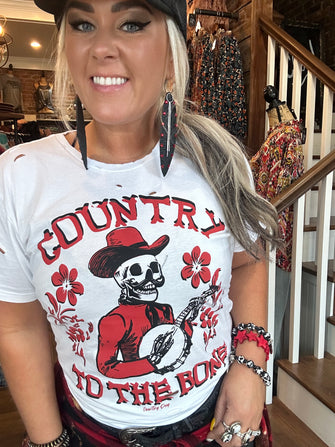 3158 Country to the Bone Tee