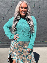 5445 Turquoise Sweater