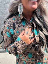 5436 Tattoos on this Town Button Up