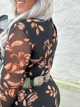 4906 Floral Flair Maxi Dress