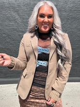 5467 Boss Babe Blazer Mocha