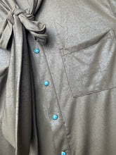 5535 Leather Outlaw Top Mocha