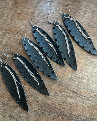 4625 Leather Earrings