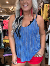 4130 Blue Metal Drip Tank