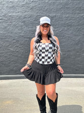 5250 Night Moves Ruffle Skort