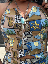 5357 Western Flirt Shorts Set