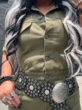 4883 Reckless Romper Olive