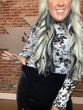 5475 Black Velvet Skirt