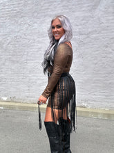 3126 Metallic Bronze Dress