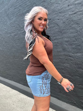 5304 Just Stitchin It Denim Skirt