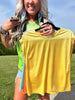 4134 Too Hot to Handle Top Yellow