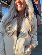 3124 Champagne Bomber Jacket