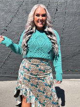 5445 Turquoise Sweater