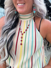 4102 Gimme More Plisse Tank