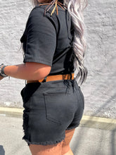 4882 Reckless Romper Black