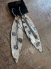 5370 Leather Feather Earrings