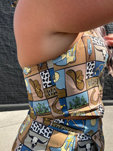 5357 Western Flirt Shorts Set