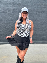 5250 Night Moves Ruffle Skort