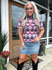 4299 Southern Charm Mesh Top