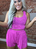 4144 Pink Chillville Shorts