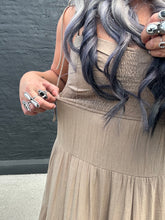 5125 Brown and Out Dress