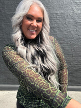 5424 Sideline Spirit Mesh Top Green