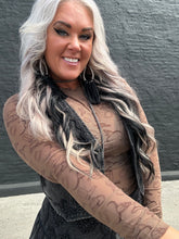 4868 All About Country Mesh Top
