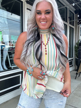 4102 Gimme More Plisse Tank