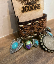 4236 Leather Charm Bracelet