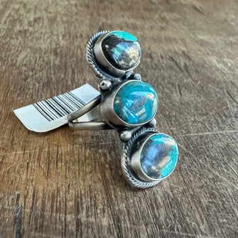 5122 Sterling Silver Turquoise Ring