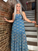 2493 Boho Blue Maxi