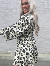 3601 Leopard Flair Dress