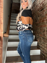 3643 Risen Cropped Step Hem Denim