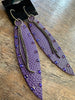 3623 Leather Earrings