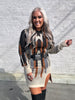 3610 Caramel Cowboy Sweater Dress