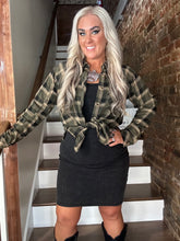 3164 Knit Bodycon Dress Olive