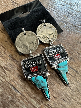 3183 Coors Earrings